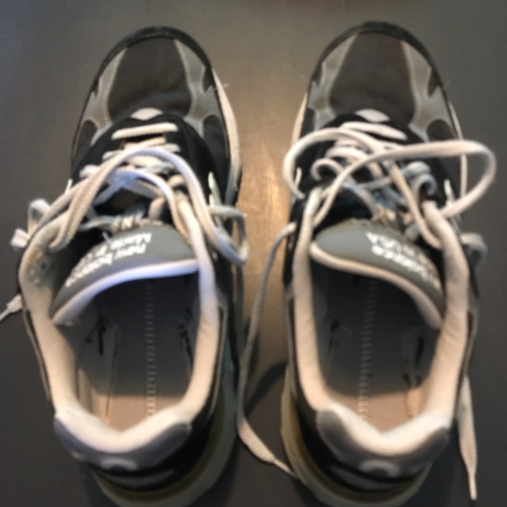 New Balance 993 Black and Gray Athletic Shoes